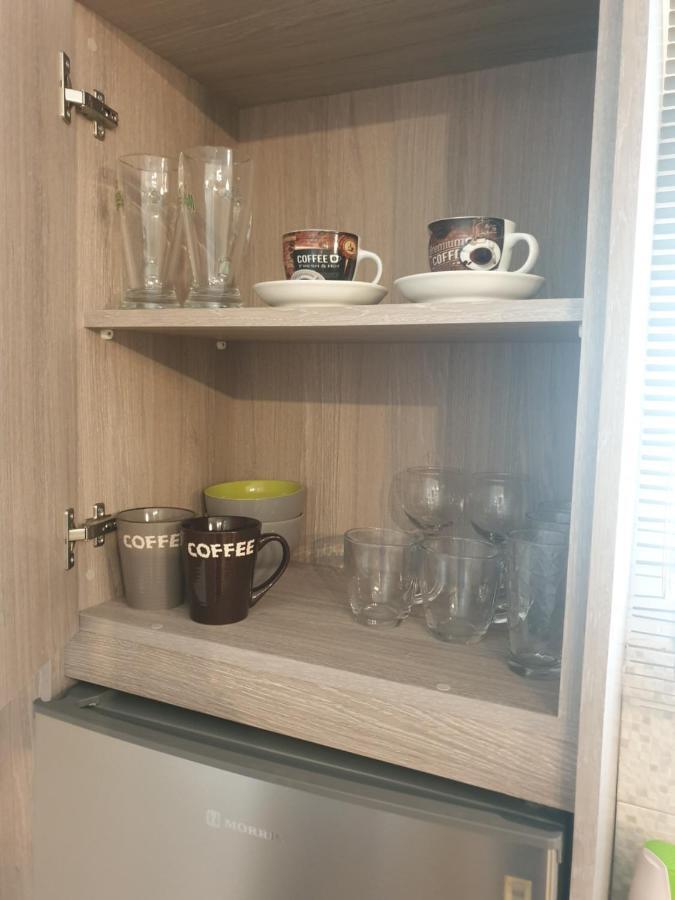 Blue - Comfy Center Rodos Apartment Asgourou Luaran gambar