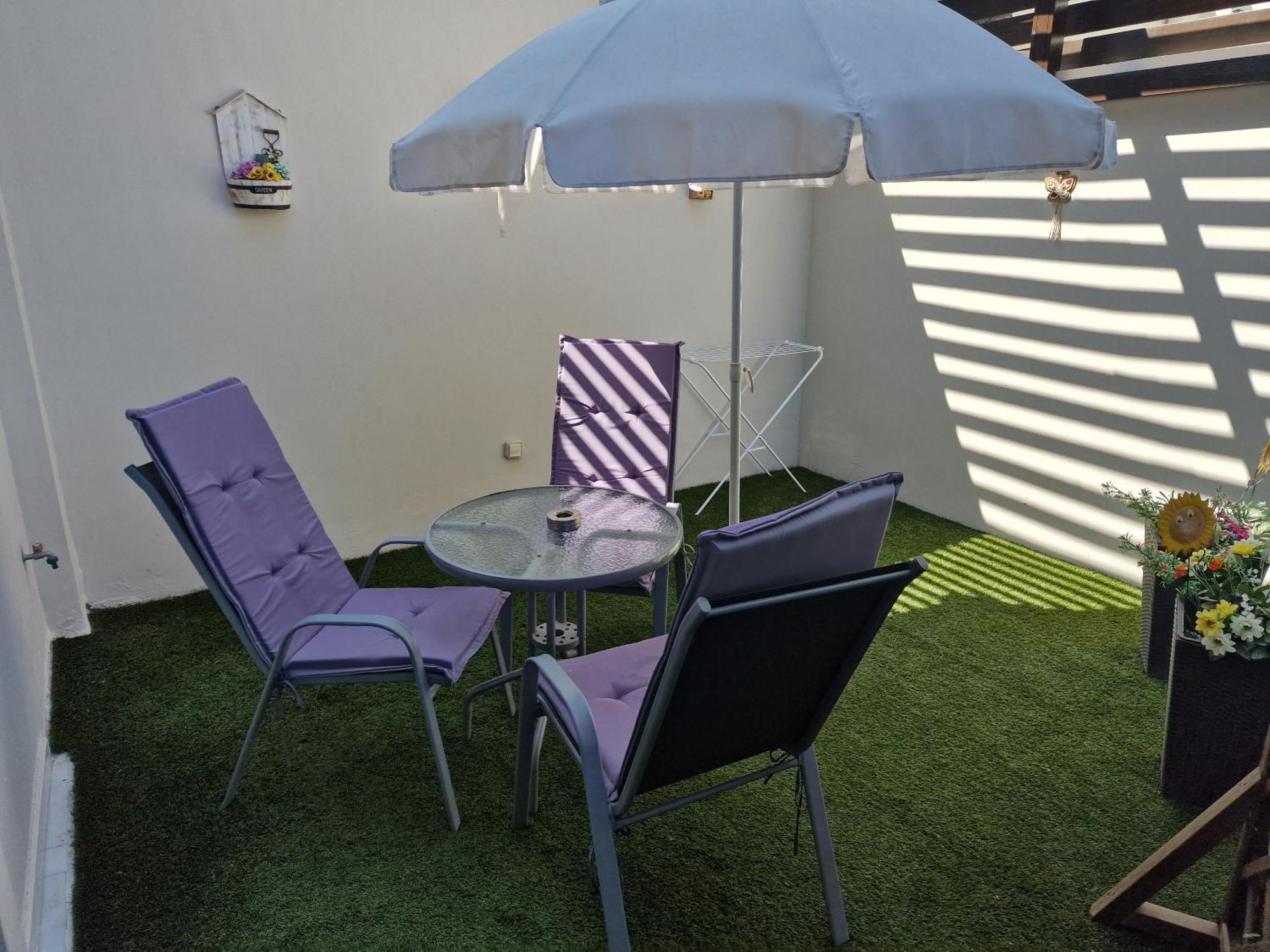 Blue - Comfy Center Rodos Apartment Asgourou Luaran gambar