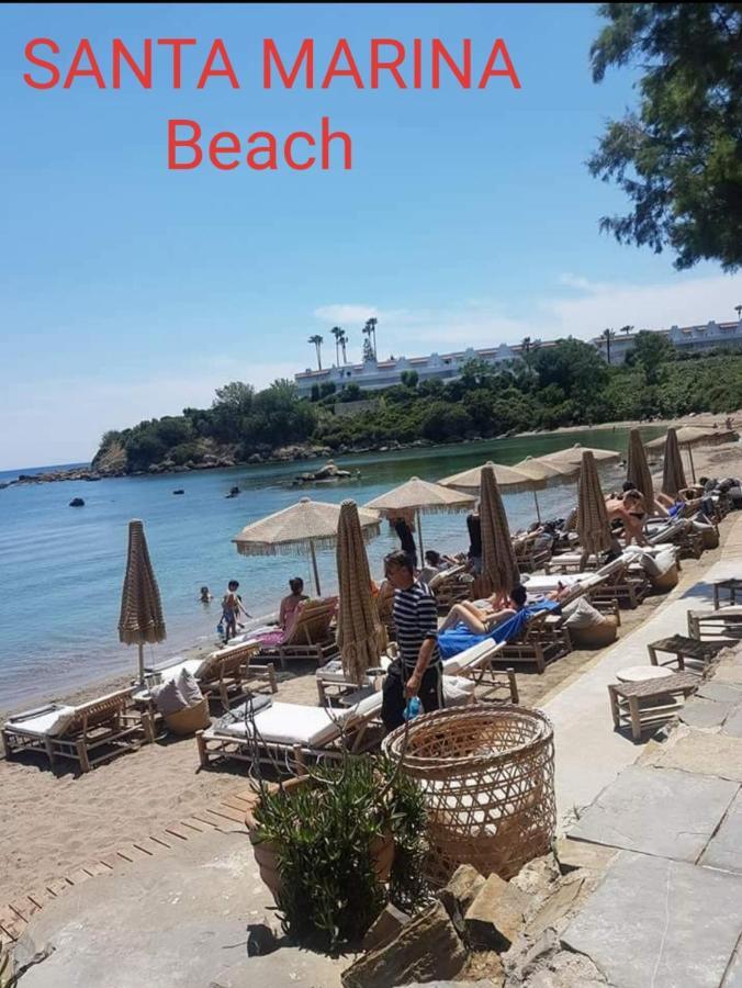 Blue - Comfy Center Rodos Apartment Asgourou Luaran gambar